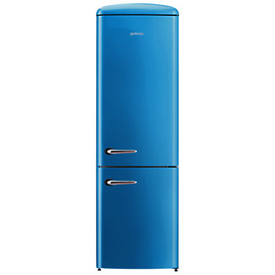 Gorenje ORK193 Freestanding Fridge Freezer, A+++ Energy Rating, Right-Hand Hinge, 60cm Wide Baby Blue